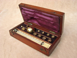 Late 19th century Sikes hydrometer set signed J Short, London